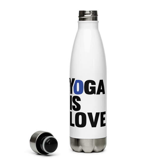 gourde yoga is love - Acier inoxydable 500 ml-YOFE YOGA