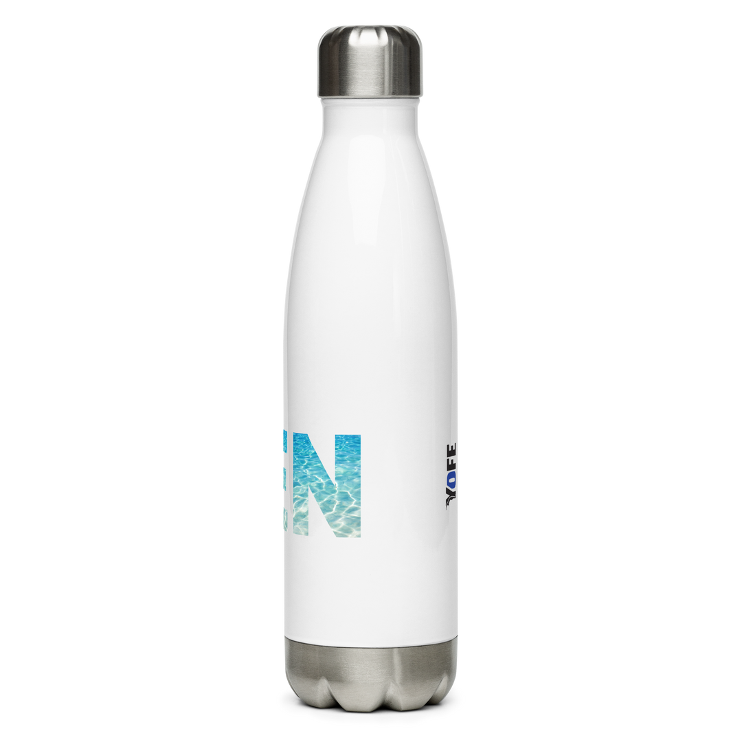 Gourde yoga acier - Zen - Hydrate-toi avec sérénité