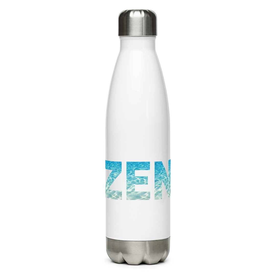 Gourde yoga acier - Zen - Hydrate-toi avec sérénité