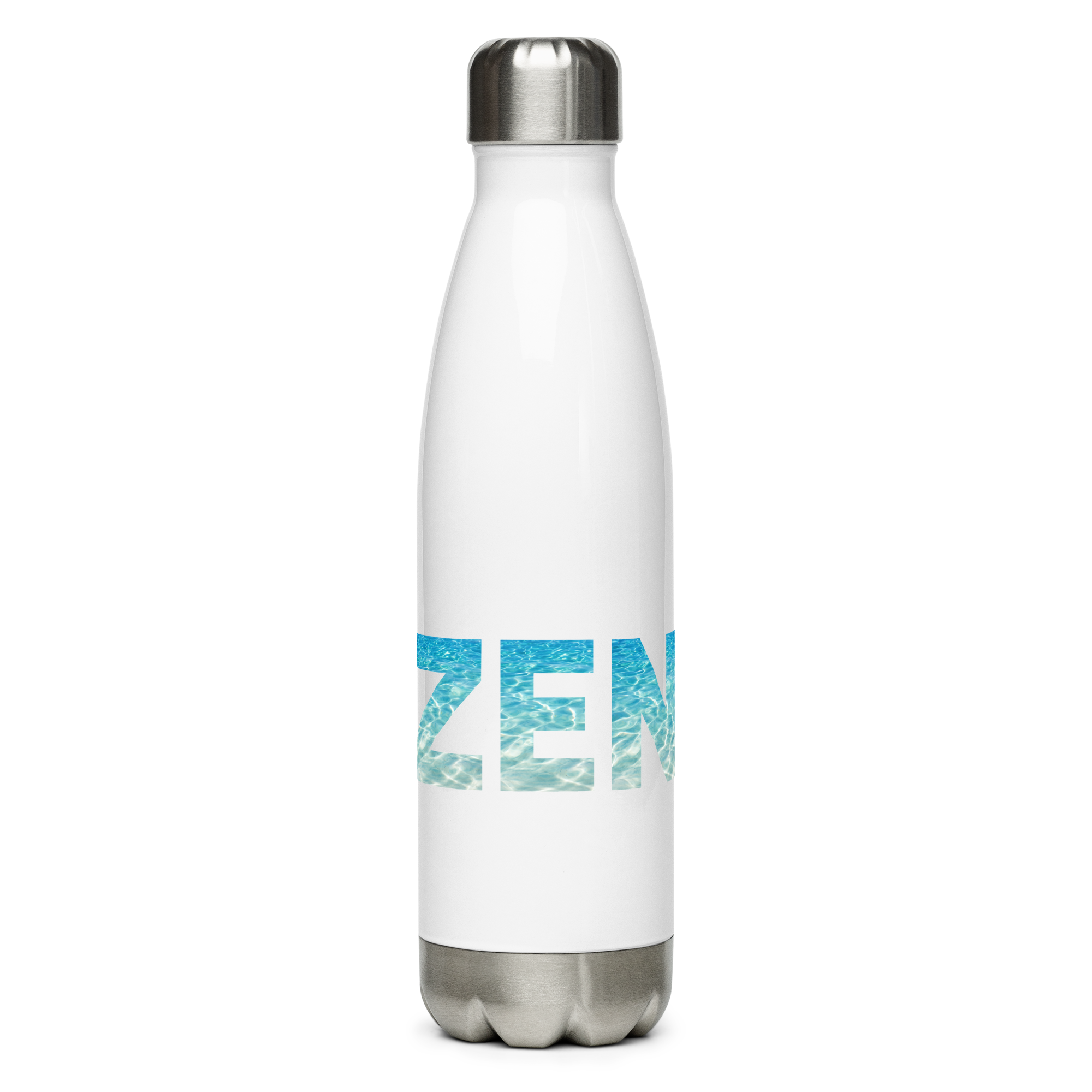Gourde yoga acier - Zen - Hydrate-toi avec sérénité