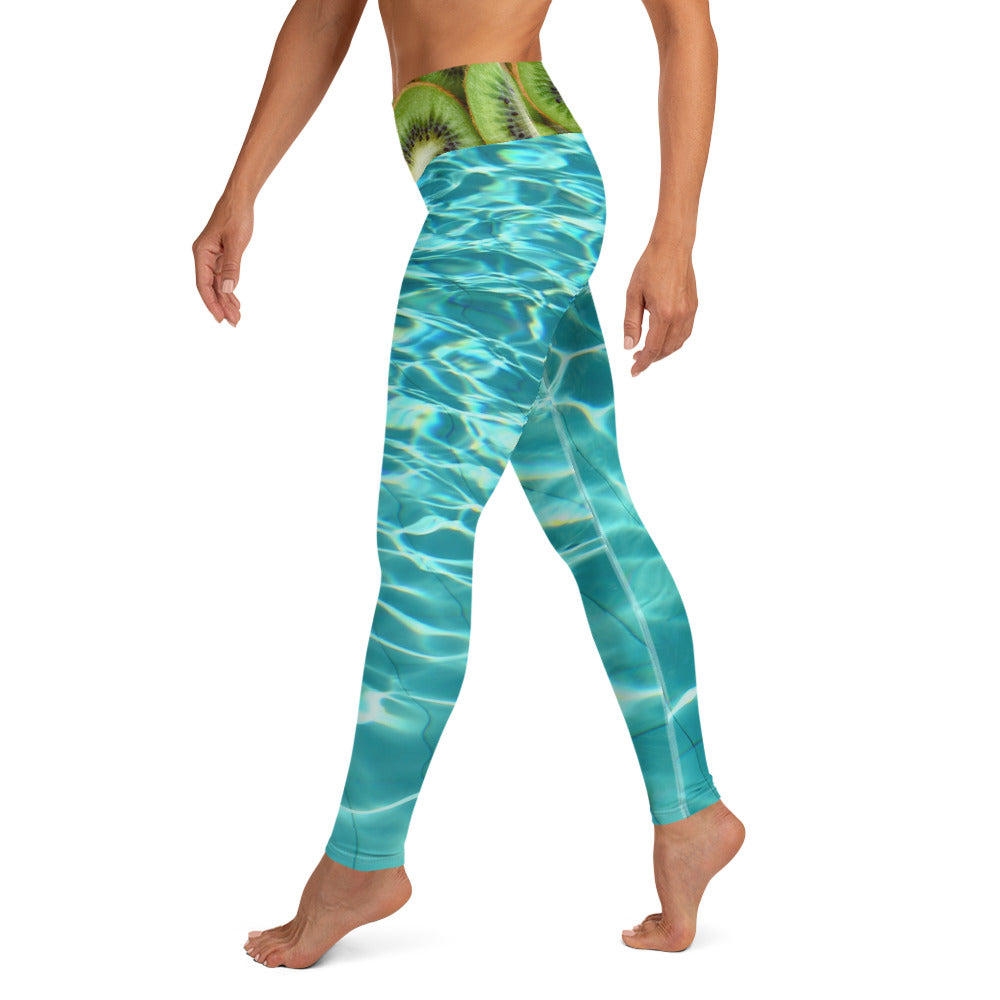 Legging de Yoga - Kiwi splash