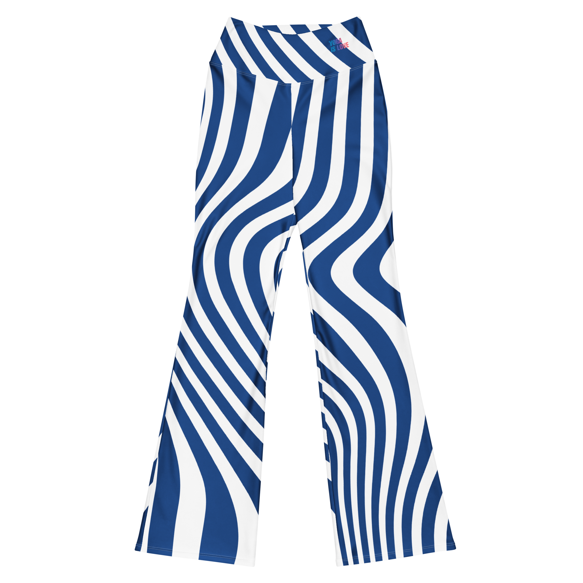 Legging évasé ligne bleue-YOFE YOGA