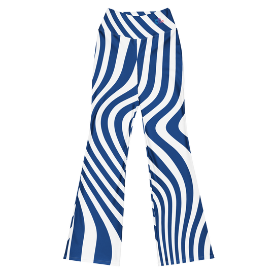 Legging évasé ligne bleue-YOFE YOGA