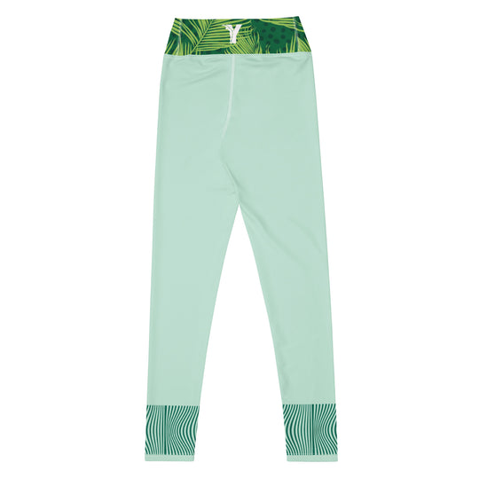 Legging yoga verdoyant