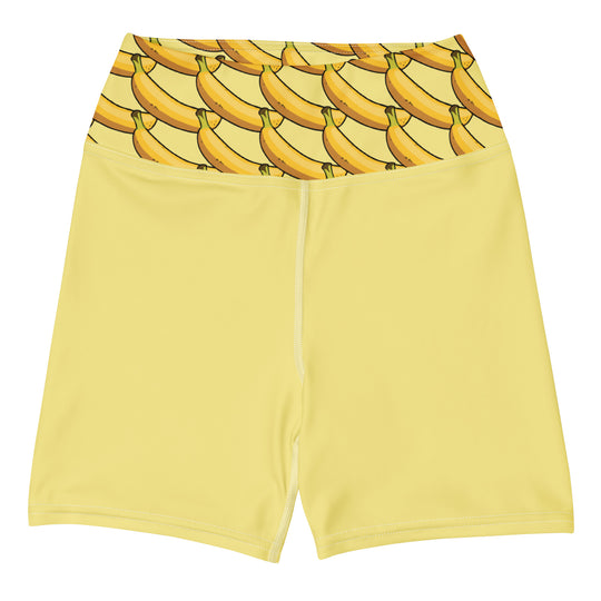 Short de Yoga femme - banane Boost