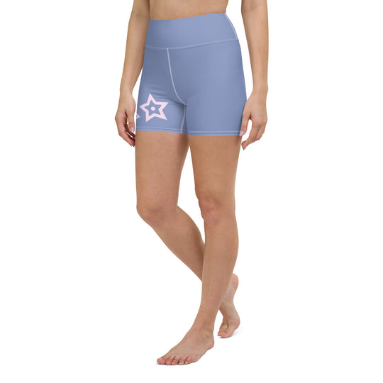 Short de yoga femme - etoiles douces