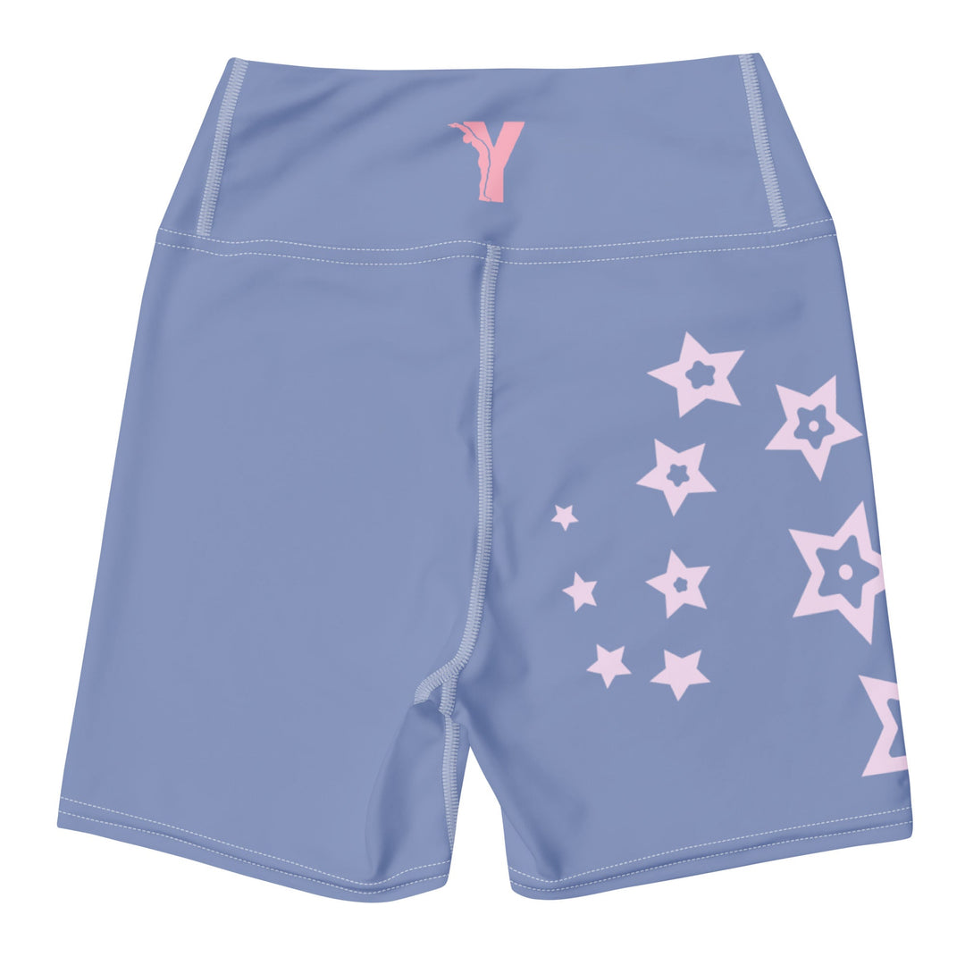 Short de yoga femme - etoiles douces