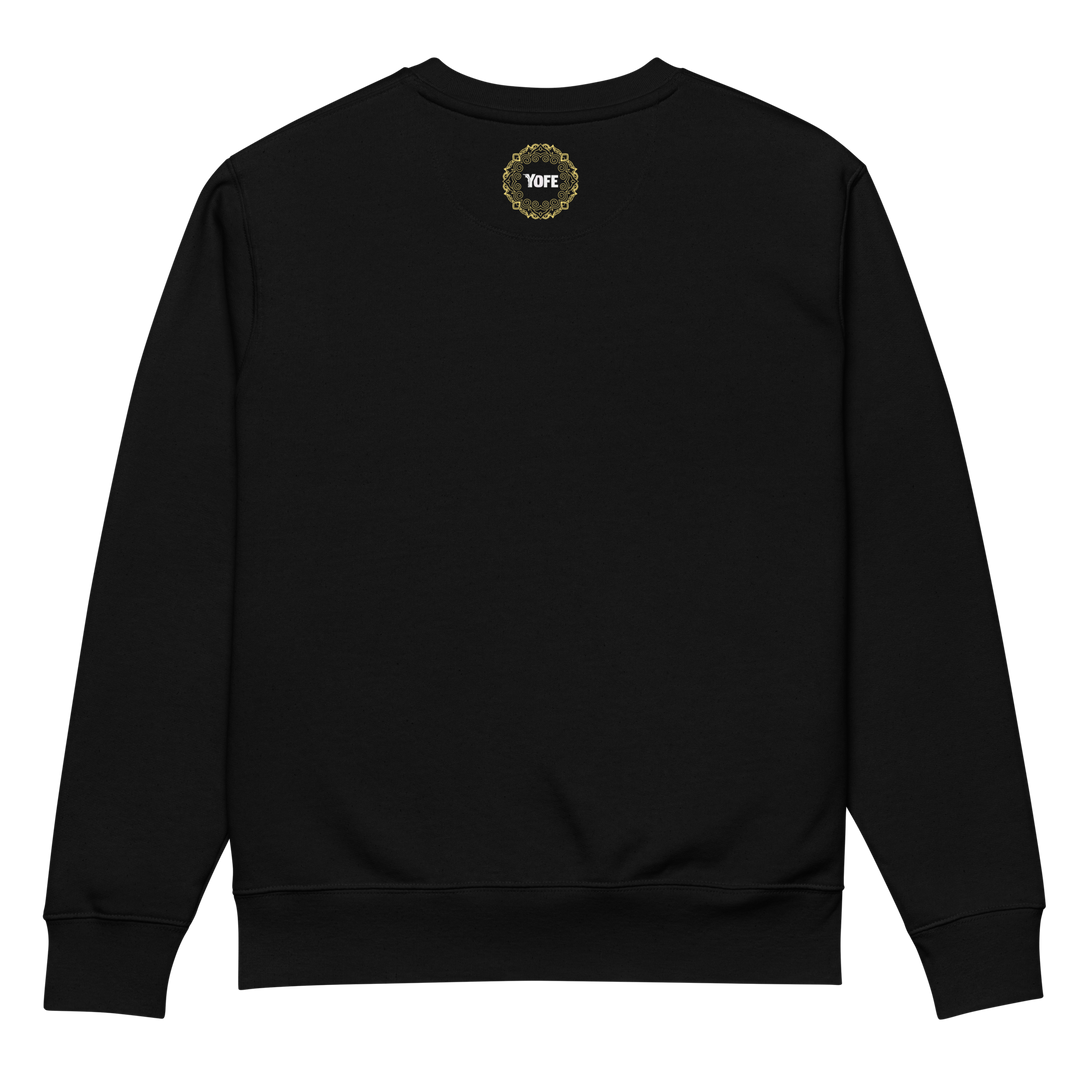 Sweatshirt éco responsable yoga Homme "Tout le monde en Savasana"