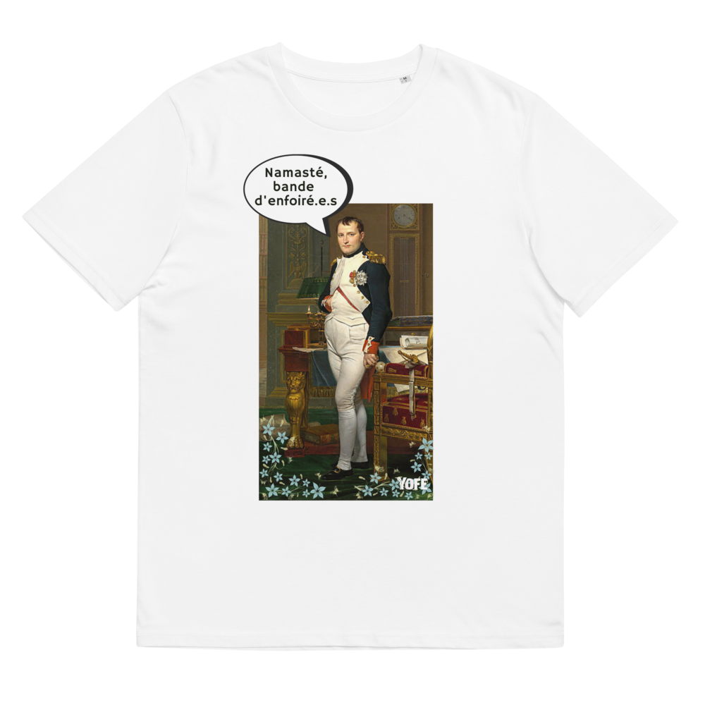 T-shirt en coton biologique - Napoléon - Namasté-YOFE YOGA