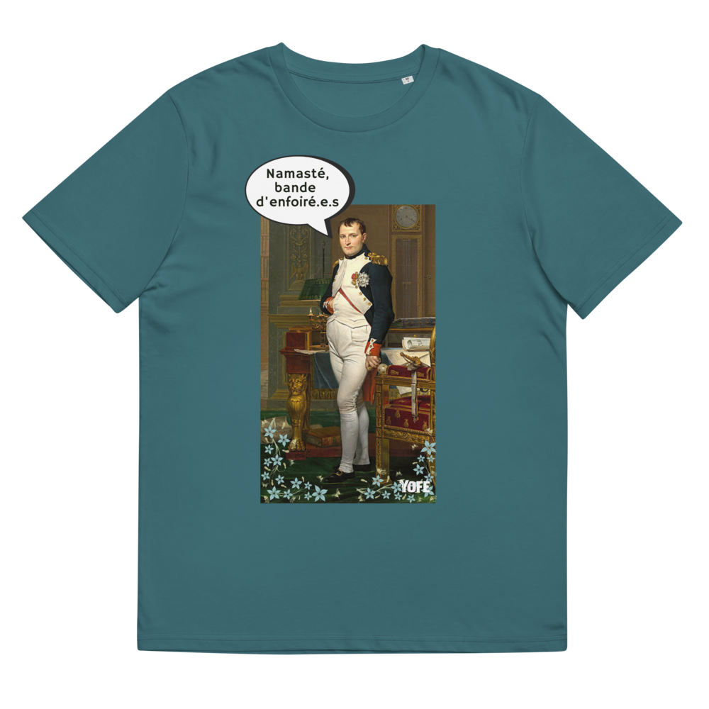T-shirt en coton biologique - Napoléon - Namasté-YOFE YOGA