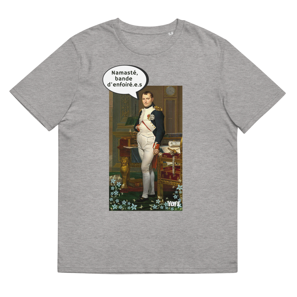 T-shirt en coton biologique - Napoléon - Namasté-YOFE YOGA