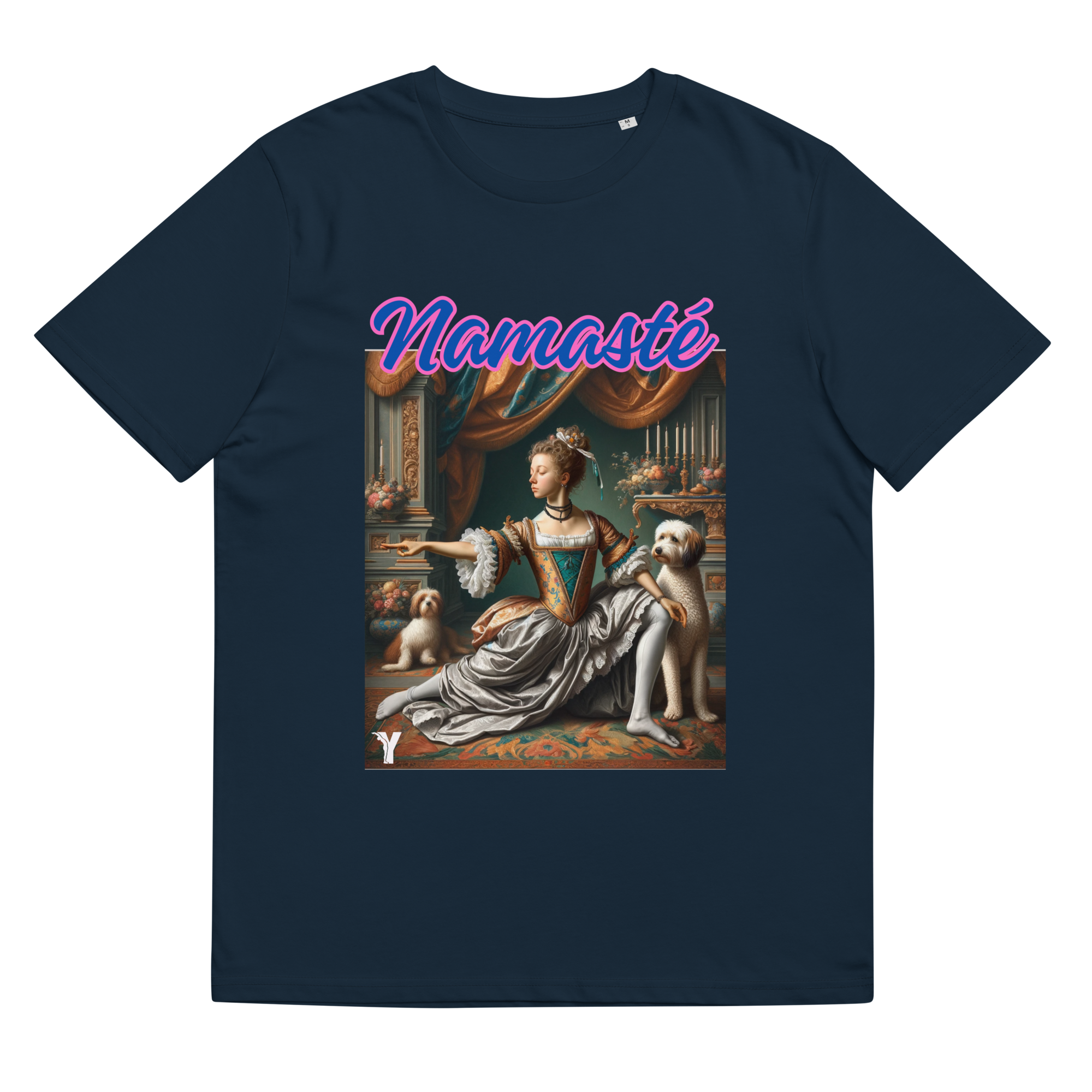 T-shirt yoga - Marie Antoinette - namaste