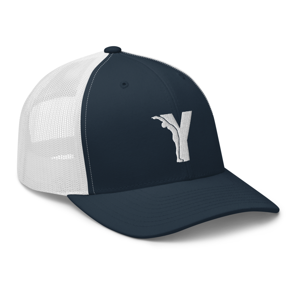 casquette - Y - yofe - bleu & blanc-YOFE YOGA