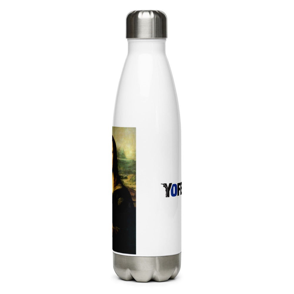 Water bottle - stainless steel - Mona Lisa