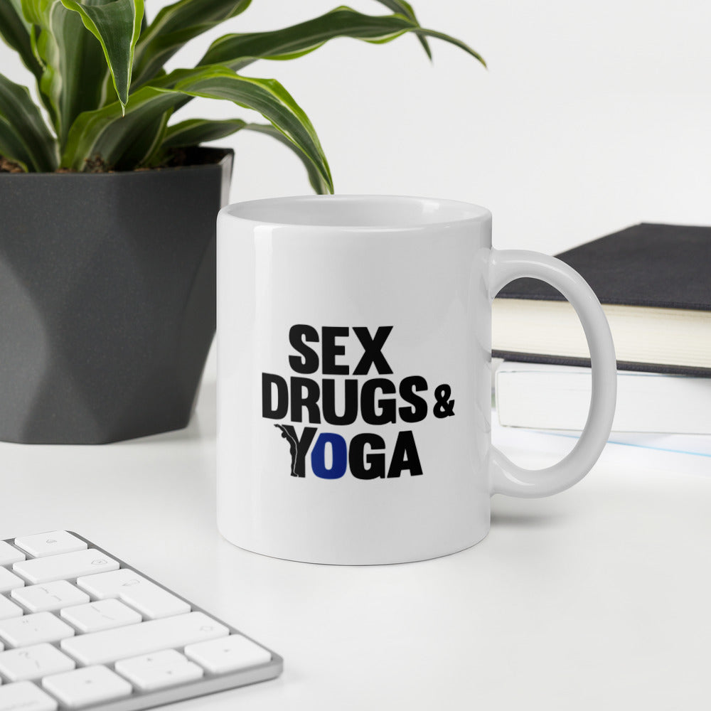 Mug - Sex, drugs & Yoga - yofe