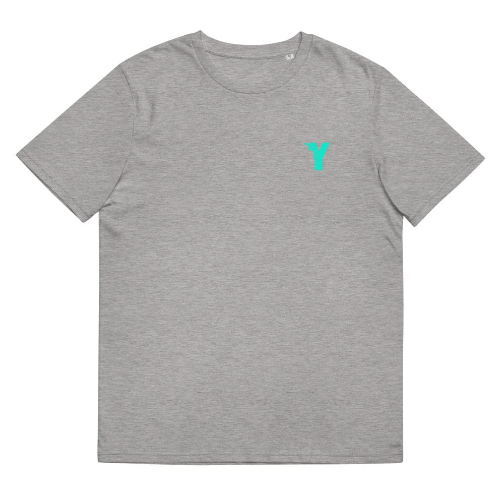 T-shirt bio - coupe droite - logo Y Vert-YOFE YOGA