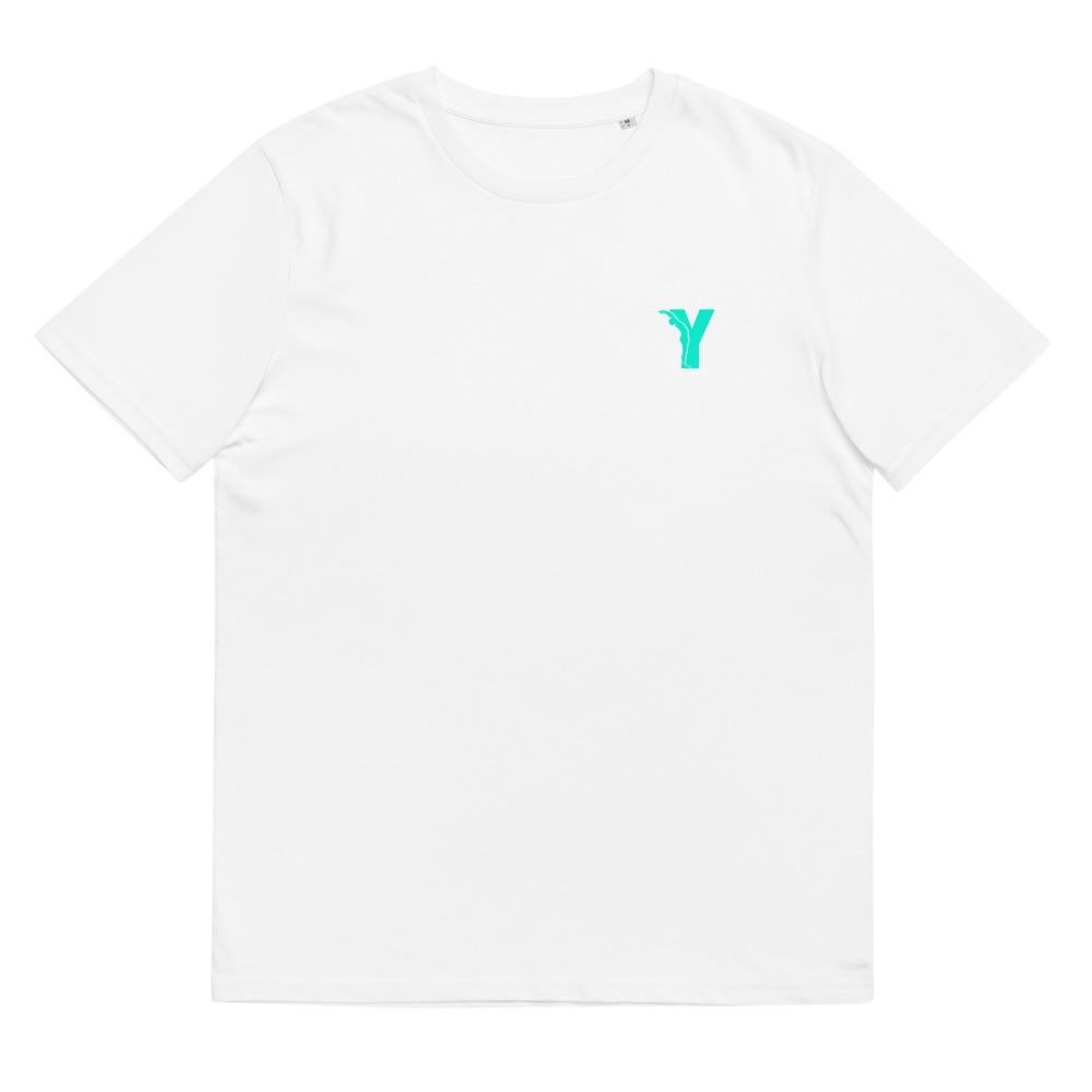 T-shirt bio - coupe droite - logo Y Vert-YOFE YOGA