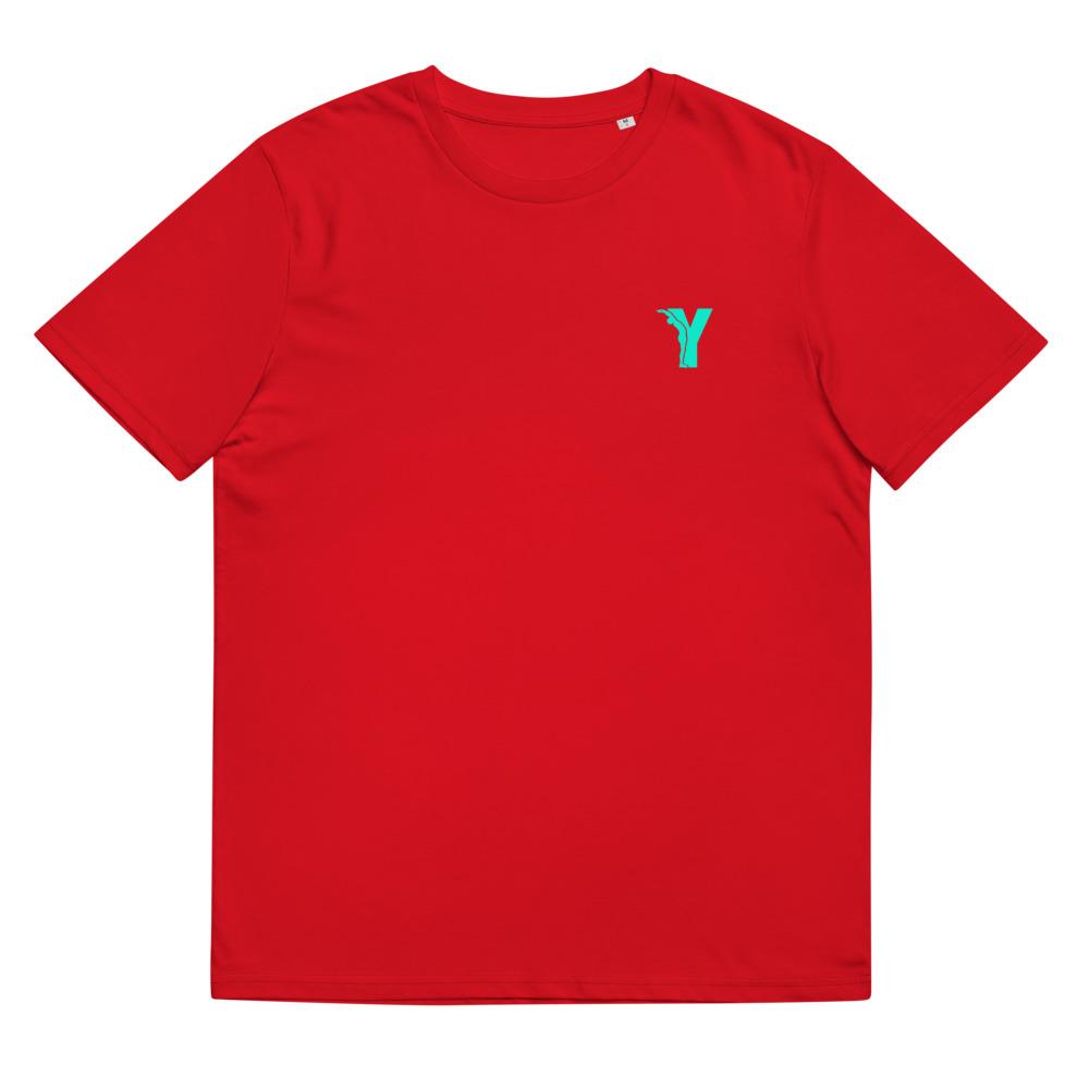 T-shirt bio - coupe droite - logo Y Vert-YOFE YOGA