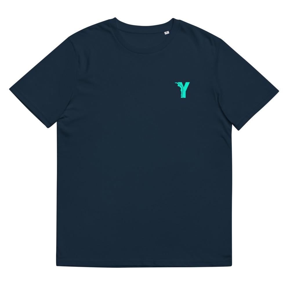 T-shirt bio - coupe droite - logo Y Vert-YOFE YOGA