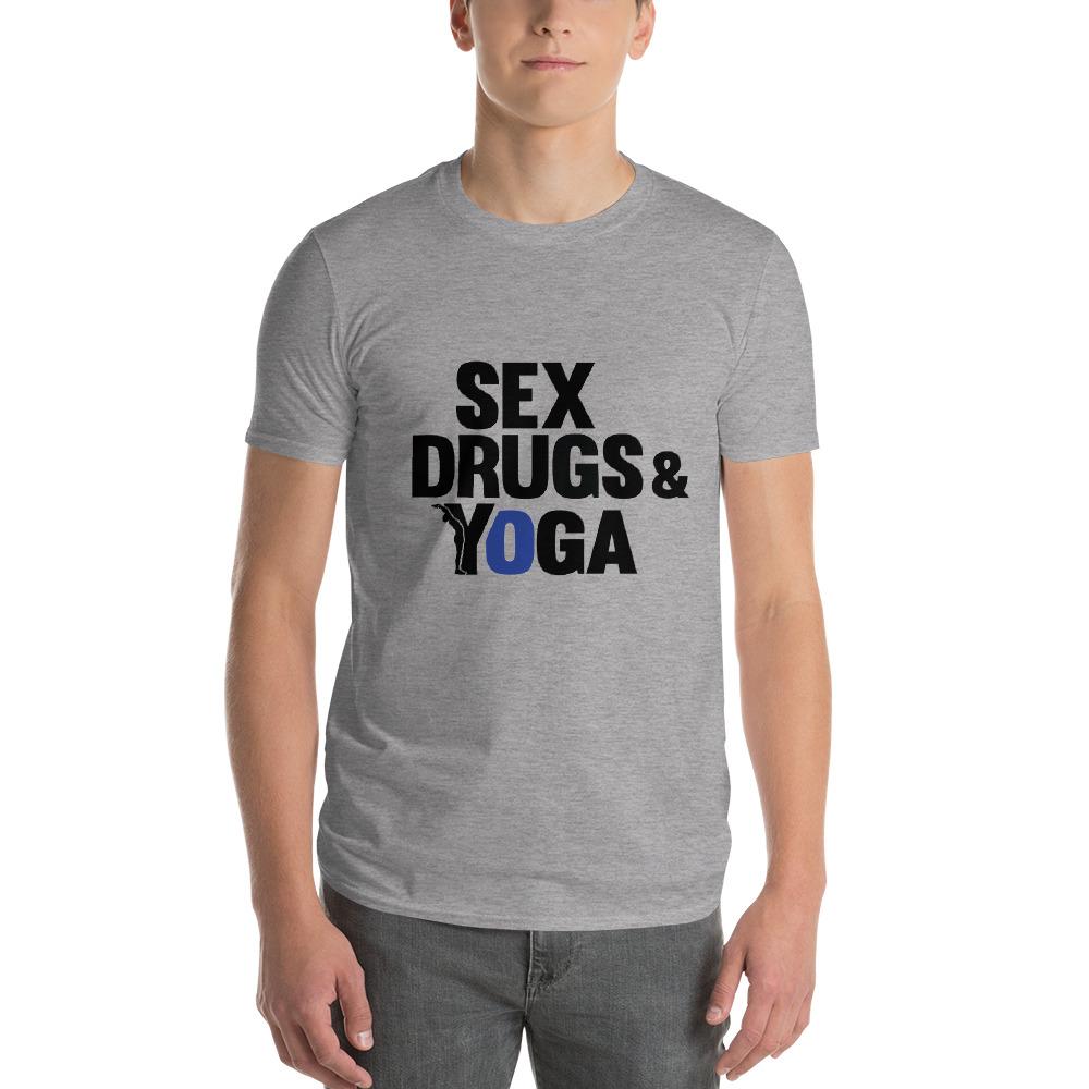 Tshirt - homme yoga - s*x dr*g and yoga - yofe-YOFE YOGA