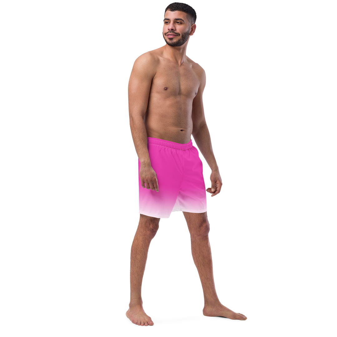 short de bain homme - fuchsia