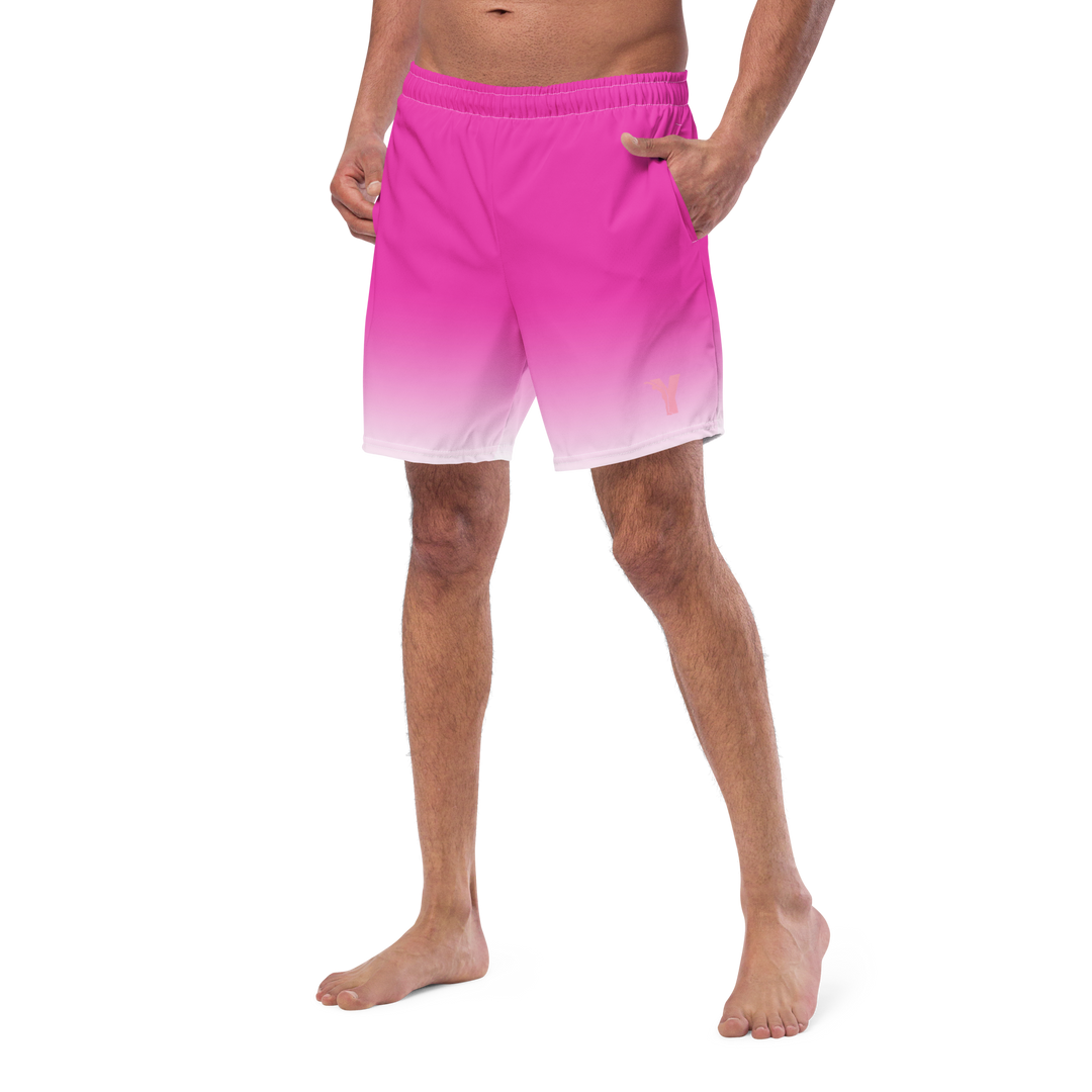 short de bain homme - fuchsia