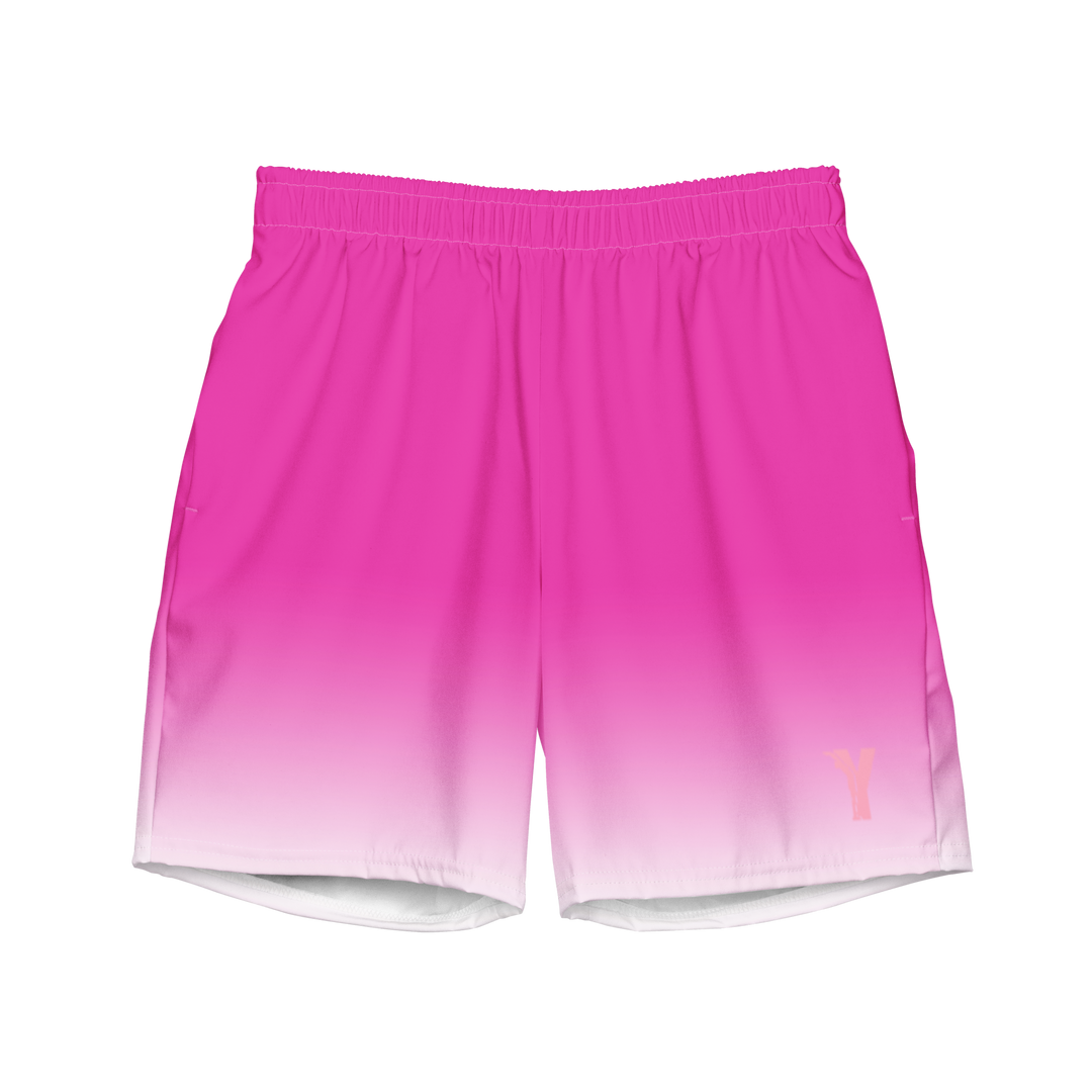 short de bain homme - fuchsia