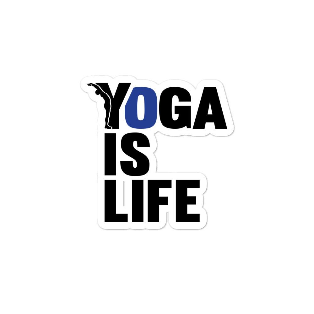 sticker - yoga is life-YOFE YOGA