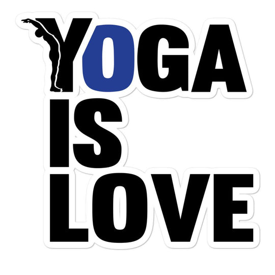 sticker - yoga is love-YOFE YOGA