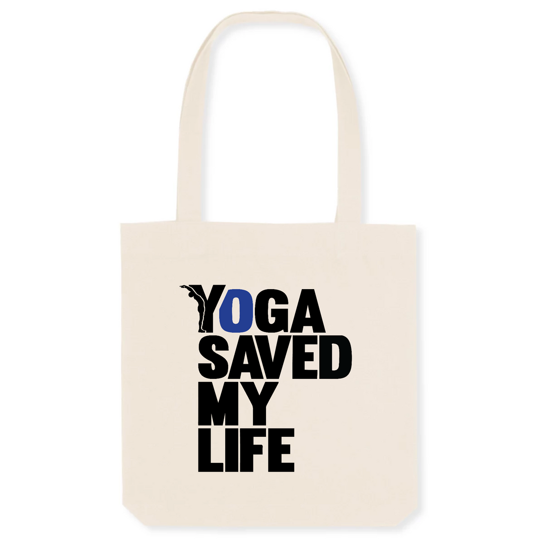 Tote bag - Yoga saved my life-YOFE YOGA