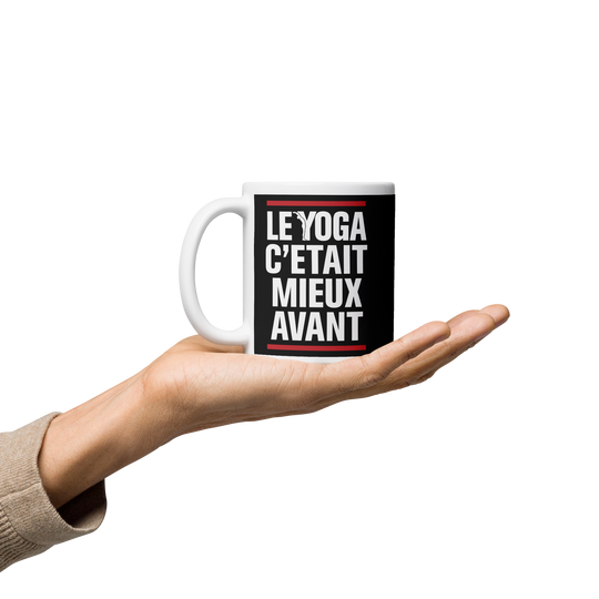 mug - yoga was better before - original