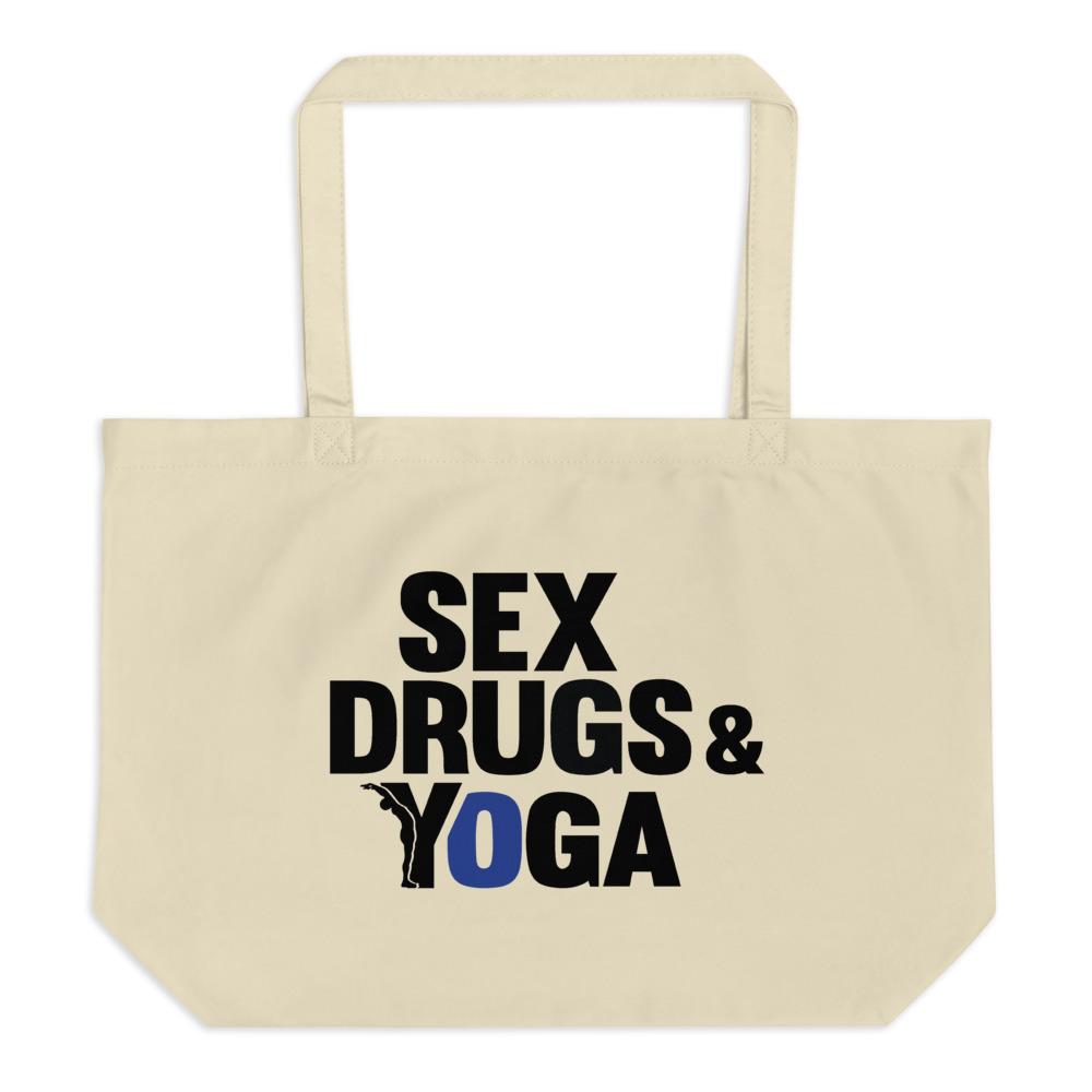 XXL totebag - S*x Drugs & Yoga - yofe-YOFE YOGA