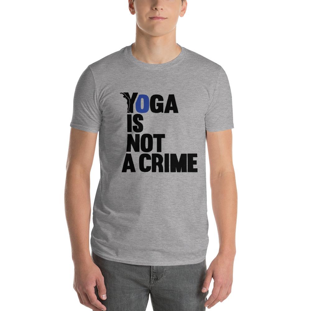 yofe - T-Shirt homme yoga - yoga is not a crime-YOFE YOGA
