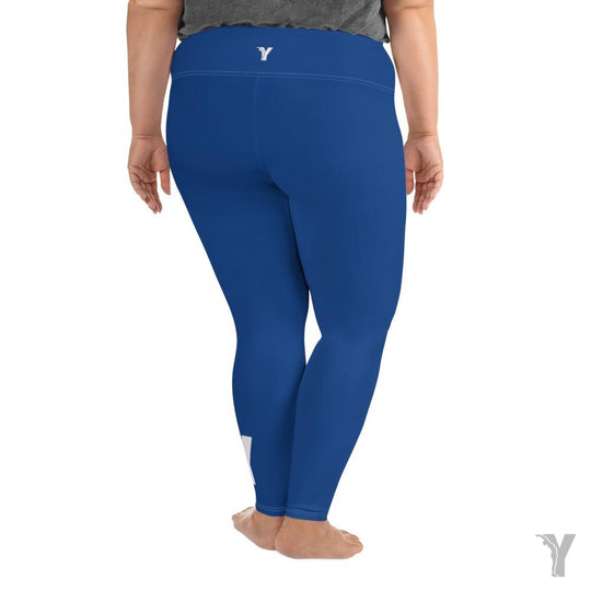 Yofe - legging yoga - bleu -grande taille-YOFE YOGA