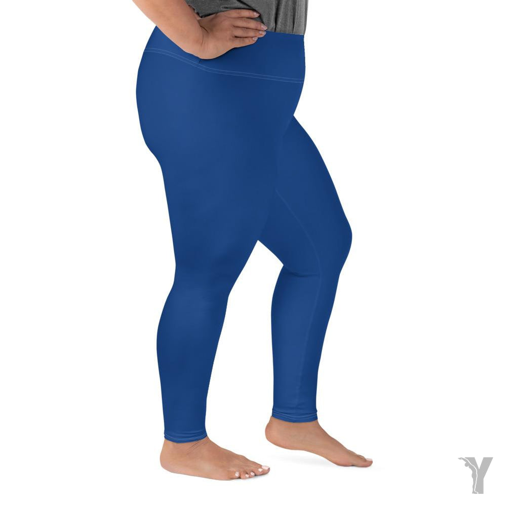 Yofe - legging yoga - bleu -grande taille-YOFE YOGA