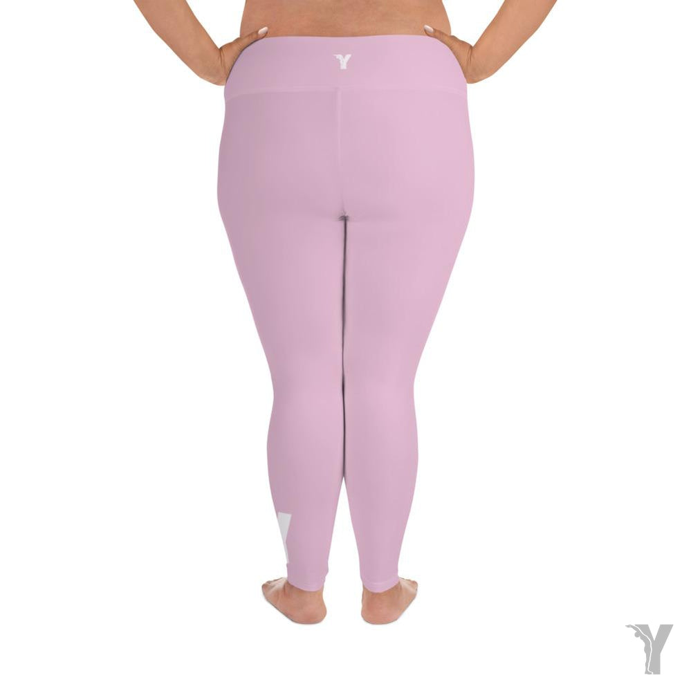 Yofe - legging yoga - rose - grande taille-YOFE YOGA