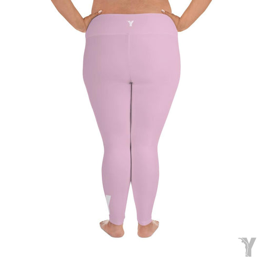 Yofe - legging yoga - rose - grande taille-YOFE YOGA