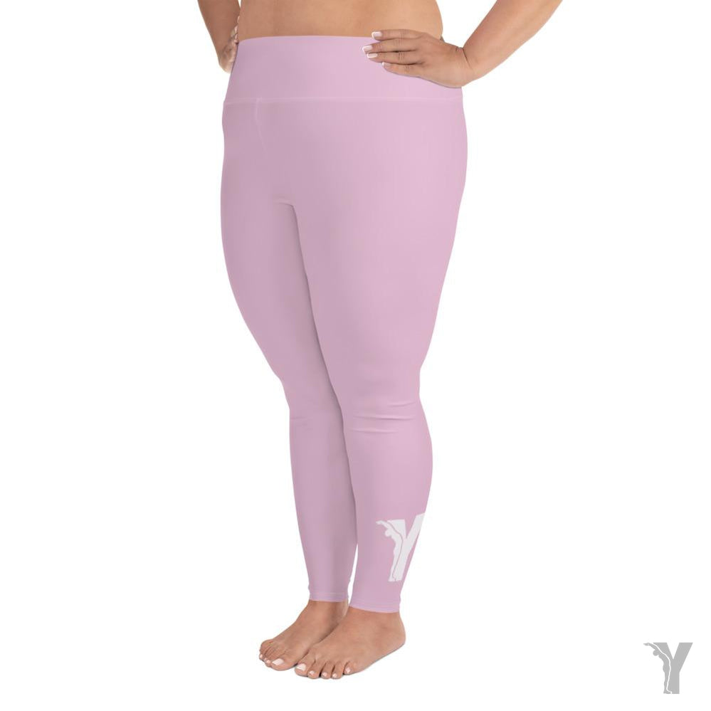 Yofe - yoga leggings - pink - plus size – YOFE YOGA