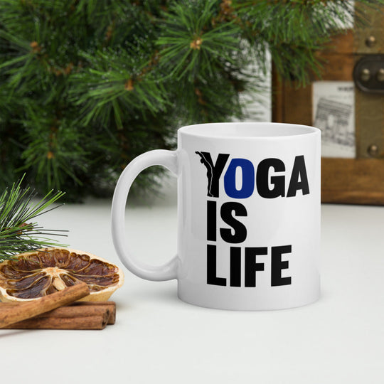 yofe - mug - yoga is life